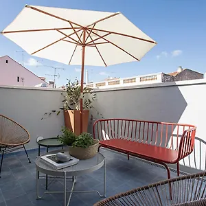 Piso Azul Premium In Bairro Alto By Lovelystay Appartement Lissabon